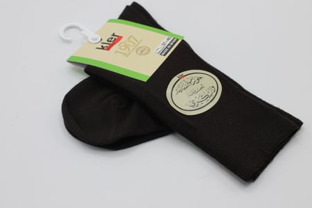 جوراب رجالي طويل للحساسية والسكري 37-40 kler socks
