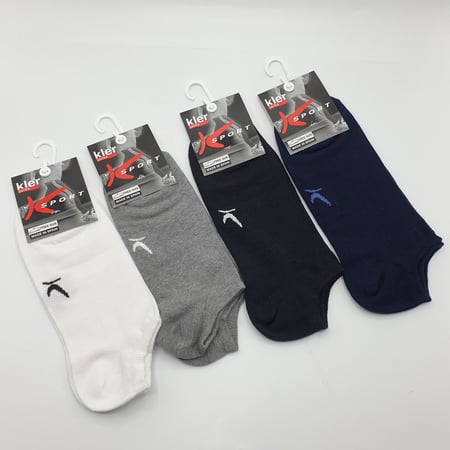 جوراب رجالي كعب رياضي kler socks free size