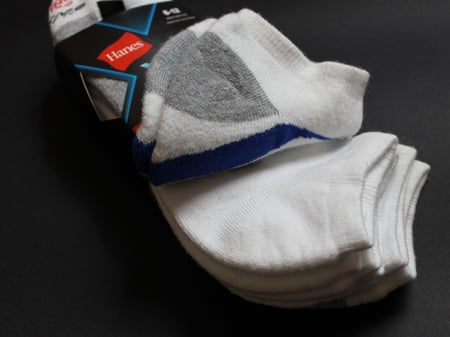 هينز  طقم جواريب قصير رجالي أربع أزواج Hanes