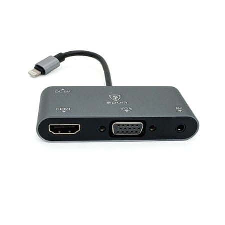 وصلة بروجكتر و اتش دي للايفون