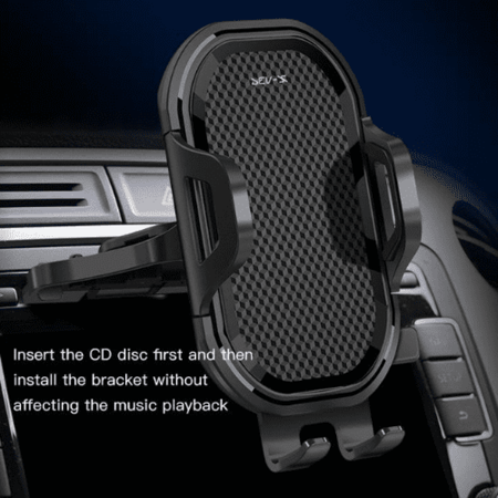 ستاند جوال للسيارة 2 في 1 لفتحة المكيف و سي دي من DEV-X