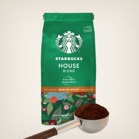 قهوة هاوس بلند من ستاربكس تحميص متوسط 200 جم
