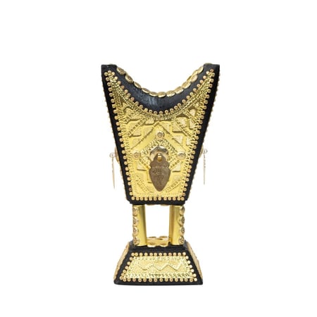 مبخرة حايلية كبيرة مطعمة بالنحاس