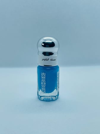 مسك البودره الازرق