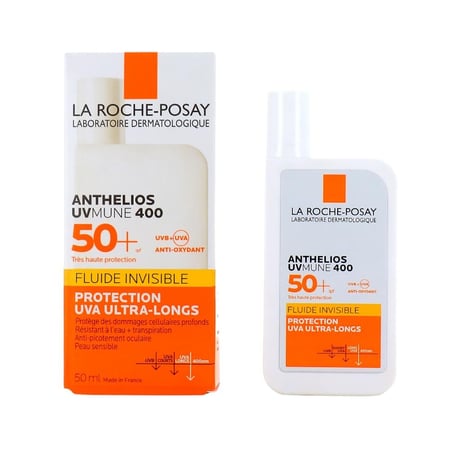 واقي شمس لاروش بوزيه شفاف بعامل حماية SPF50+‎ حماية عالية للغاية من الأشعة فوق البنفسجية 50مل