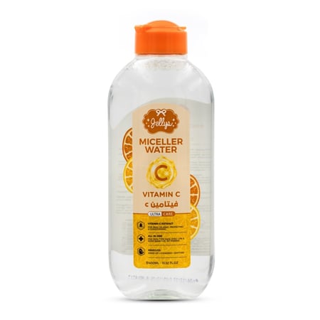 ماء ميسيلار منظف ومزيل مكياج بفيتامين سي 400 مل من جيليز