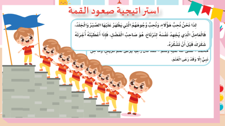 درس - العمل عبادة