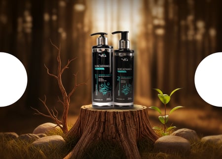 استعيدي نعومة شعرك وتألقه مع معالج المكاديميا و الأحماض الأمينية و الزيوت الطعية الفاخر الحجم الصغير 200مل ..عالج للشعر بالمكاديميا والاحماض الامينية و الزيوت الطبيعية و شامبو كلاريفنج قبل المعالج الحجم الصغير 200مل