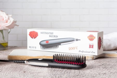 استشوار حراري من شمس - بدون صوت - يمشط ويملس