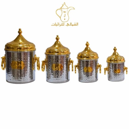 علب  شاي وقهوة