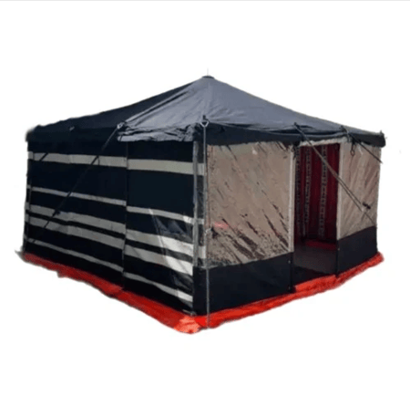 خيمة اسود شفاف 4*4