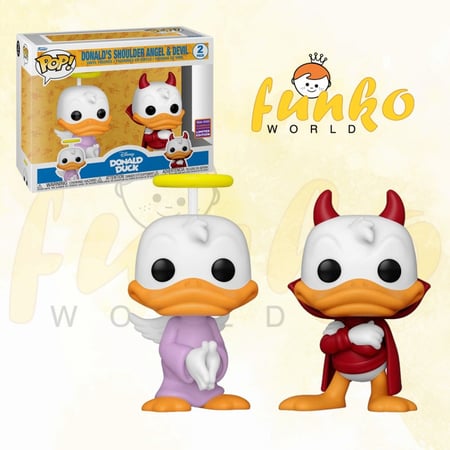 Pop! Disney: Donald Duck 2PK (Exc)