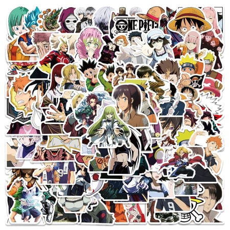 apan Anime Character Collection Graffiti Stickers- 100pcs