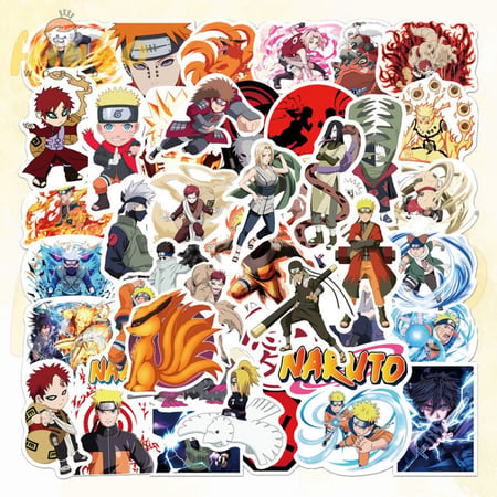 50Pcs Naruto Cool Graffiti Stickers