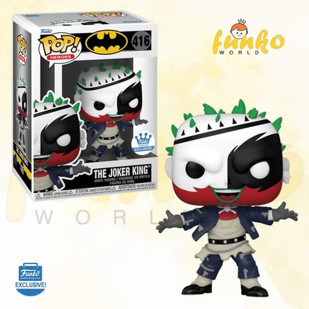 Pop! Heroes: The Joker King (Funko Shop Exc)