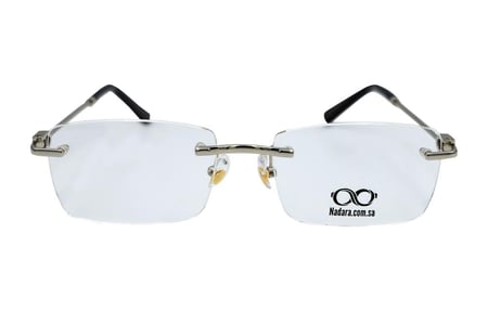 نظارة  طبية بدون اطار مستطيلة