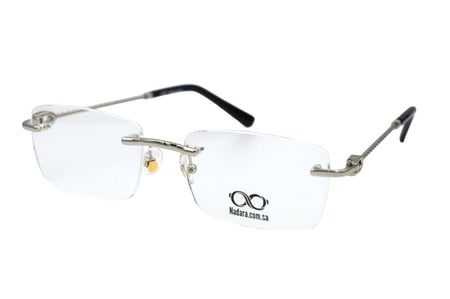 نظارة  طبية بدون اطار مستطيلة
