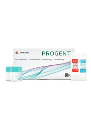 منظف عدسات صلبة