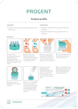 منظف عدسات صلبة