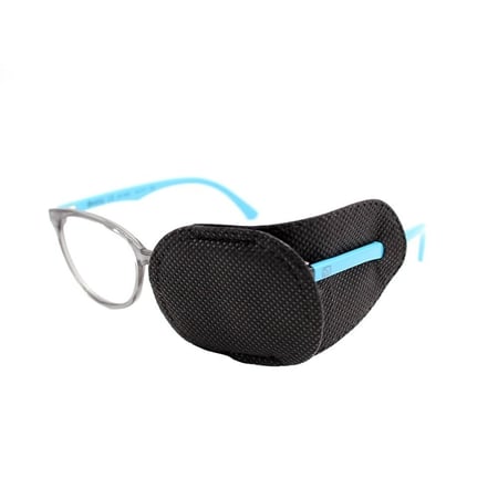 غطاء قماش للعين لون اسود