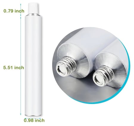 أنبوب تعبئة للألوان