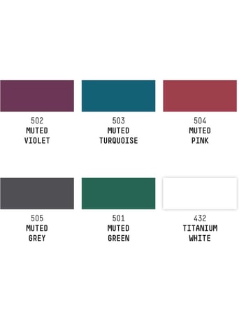 Acrylic Muted collection