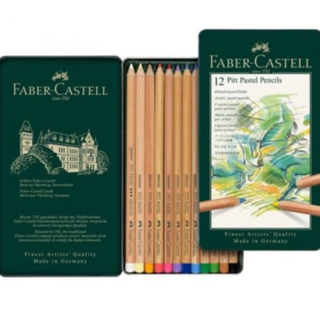 12 Pitt Pastel Pencils