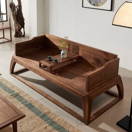 كنبة مقعدين مقاس 170 × 90 × 70 سم (عرض × عُمق × ارتفاع) - MS_ID_2PSF_00149