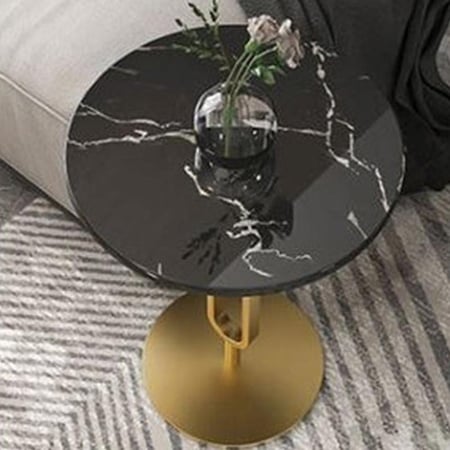 طاولة قهوة معدن دائرية