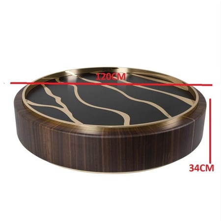 طاولة قهوة منخفضة مزخرفة