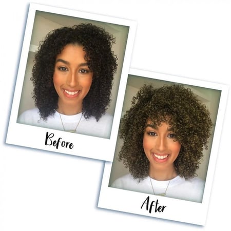 جل وصبغة كيرل سميث الذهبي.