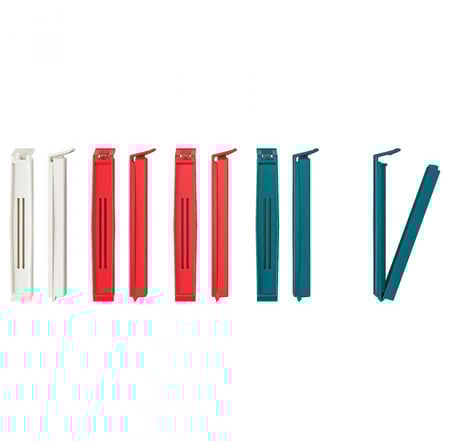 10 قطع مشابك أكياس كبيرة