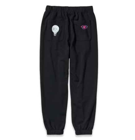 Uniqlo X Kaws Sweatpants Black