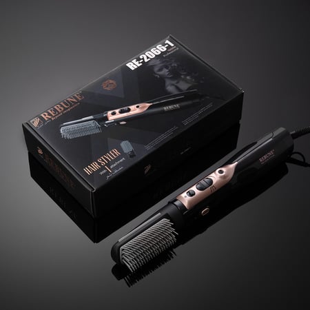 استشوار الشعر ريبون ، فرشاة ، 1000 واط