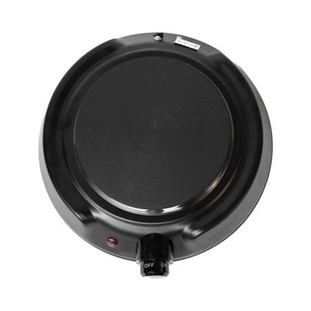 ريبون موقد كهربائي فردي 1000 واط - 5 مستويات حرارة - أسود - RE-4-062