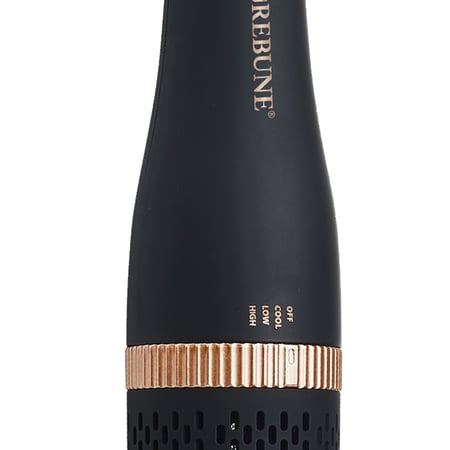 ريبون استشوار شعر احترافي 3 مستويات حرارة - 1200 واط - أسود - RE-2137