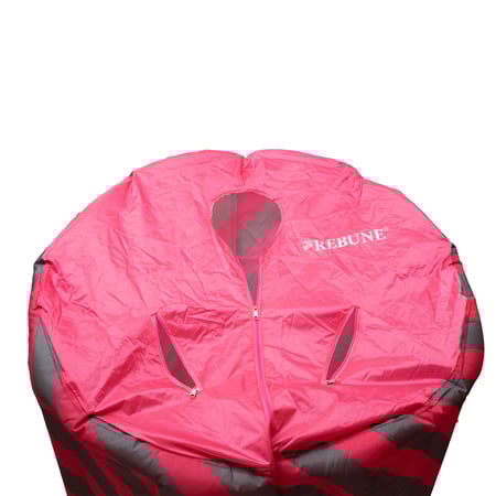 ساونا بخار منزلي خفيف الوزن قابل للنفخ - 1000 واط - أبيض - RE 10001