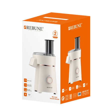 ريبون صانعة سلطة كهربائية 200 واط لتقطيع الخضار - RE-2-206
