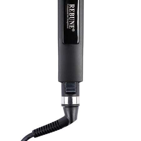 ريبون سيراميك شعر أصلي 50 واط - شاشة LED - سلك 2.5 متر - أسود - RE-2064