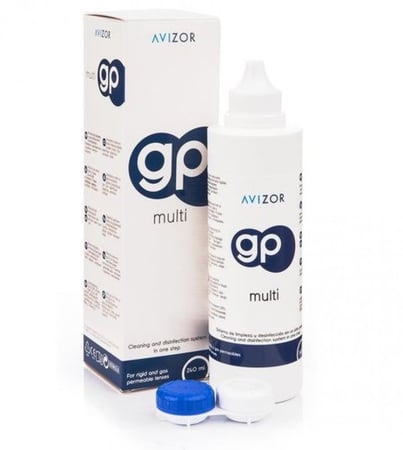 محلول عدسات صلبة افيزور جي بي gp