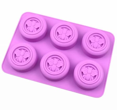 قالب سيليكون النحل / قالب كيك / قوالب موس / قالب صابون ( قطعه واحده )