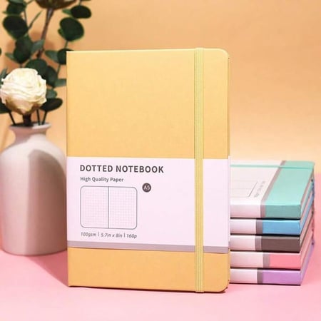 دفتر ملاحظات منقط لتدوين الملاحظات واليوميات A5