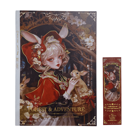 دفتر ملاحظات B5 بعدة ألوان بطابع قصص خيالية