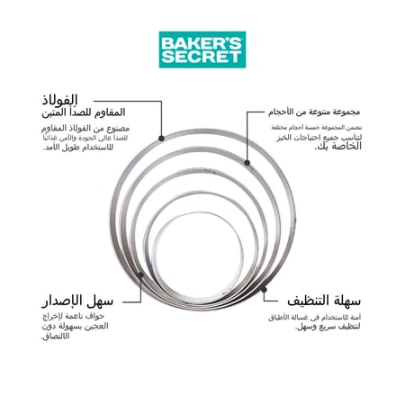 طقم قطاعه استيل بيكري سكريت