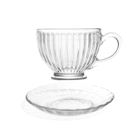 فنجان قهوة مع صحن