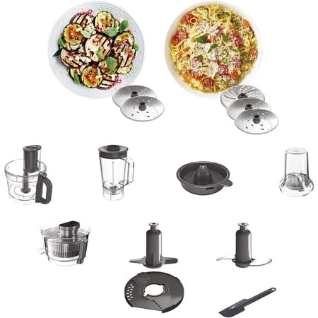 محضرة طعام 1000 واط مع 6 ملحقات