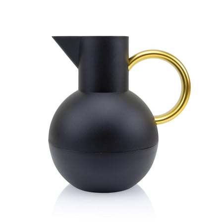 ثلاجات 1.0 لتر اسود مع ذهبي