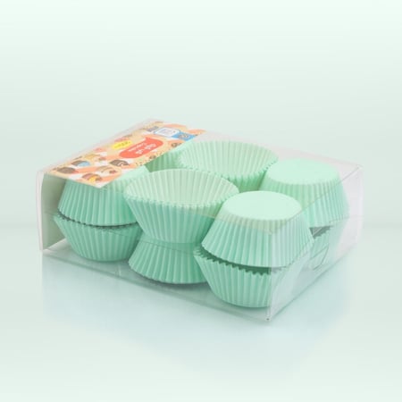 كاب كيك 200حبه Family Ship اخضر فاتح