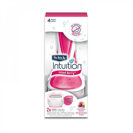 شيك انتويشن ماكينة حلاقة لتجديد الرطوبة مع توت الآكاي