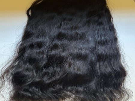 كلبسات قطعة واحدة طبيعي 100% كثافة 200g اسود باهت 22”